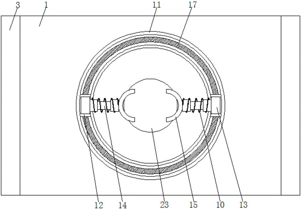 Hub polishing device convenient to use