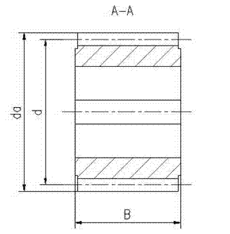 Key groove lineation method for making aligned tooth sample plate and used for helical gear with odd teeth