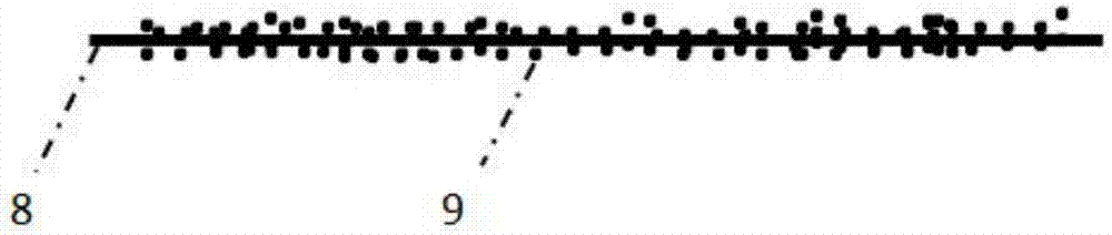 Intelligent garment of integrated spinning base temperature sensing network