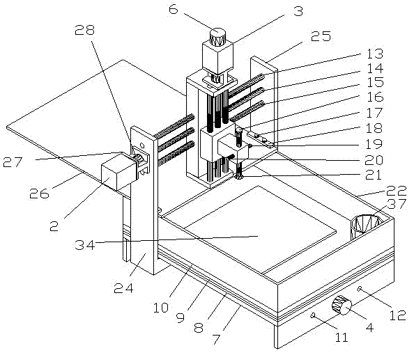 Thin film spray coating machine and thin film preparation method