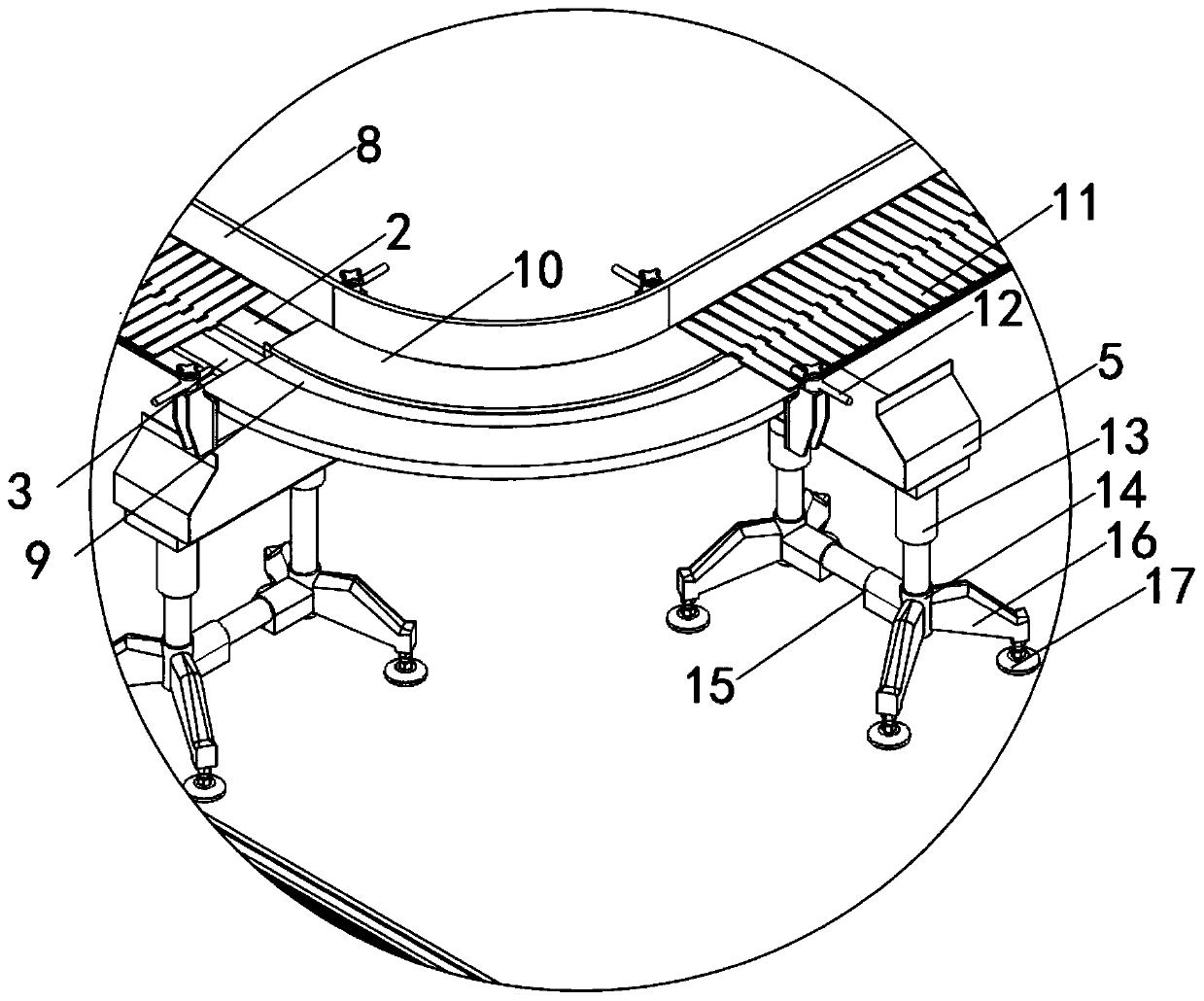 A light emitting diode structure