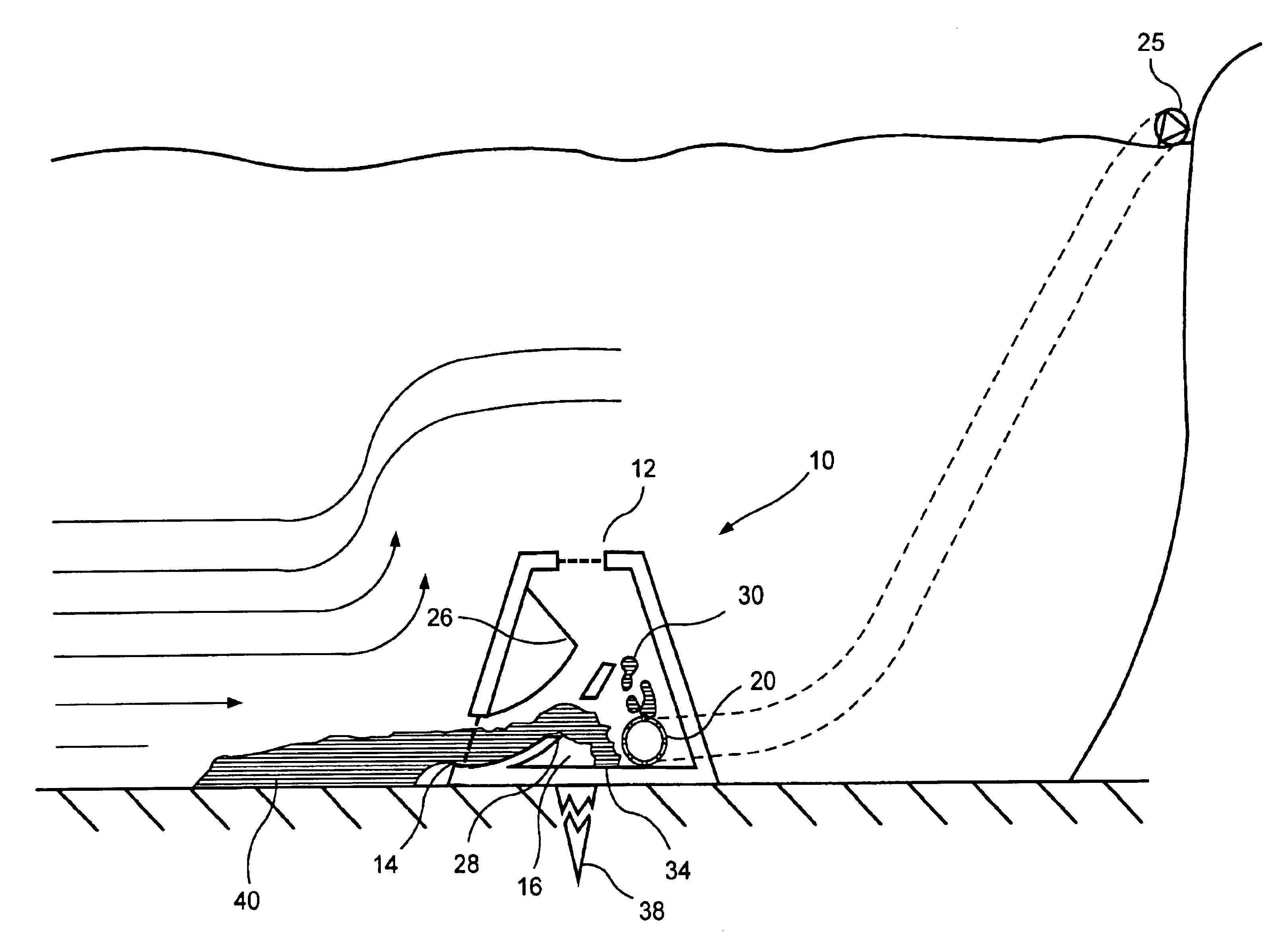 Flow control suction barrier apparatus and system