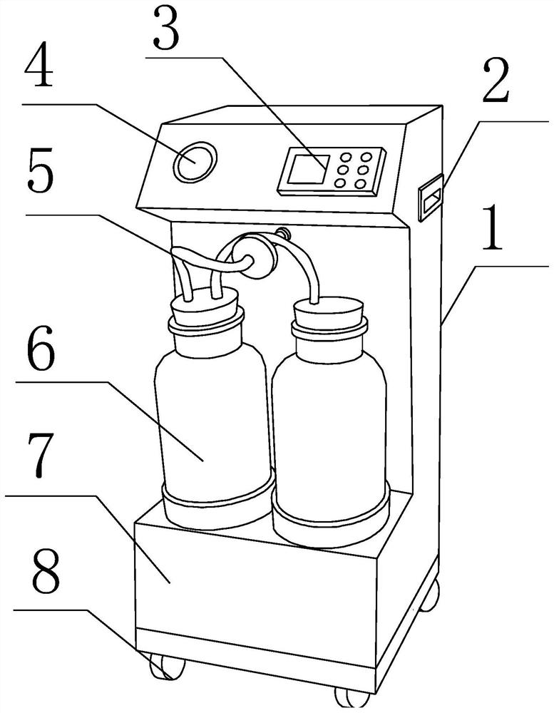 A two-way pressurized gastric lavage device for gastroenterology