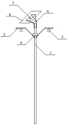 Solar street lamp