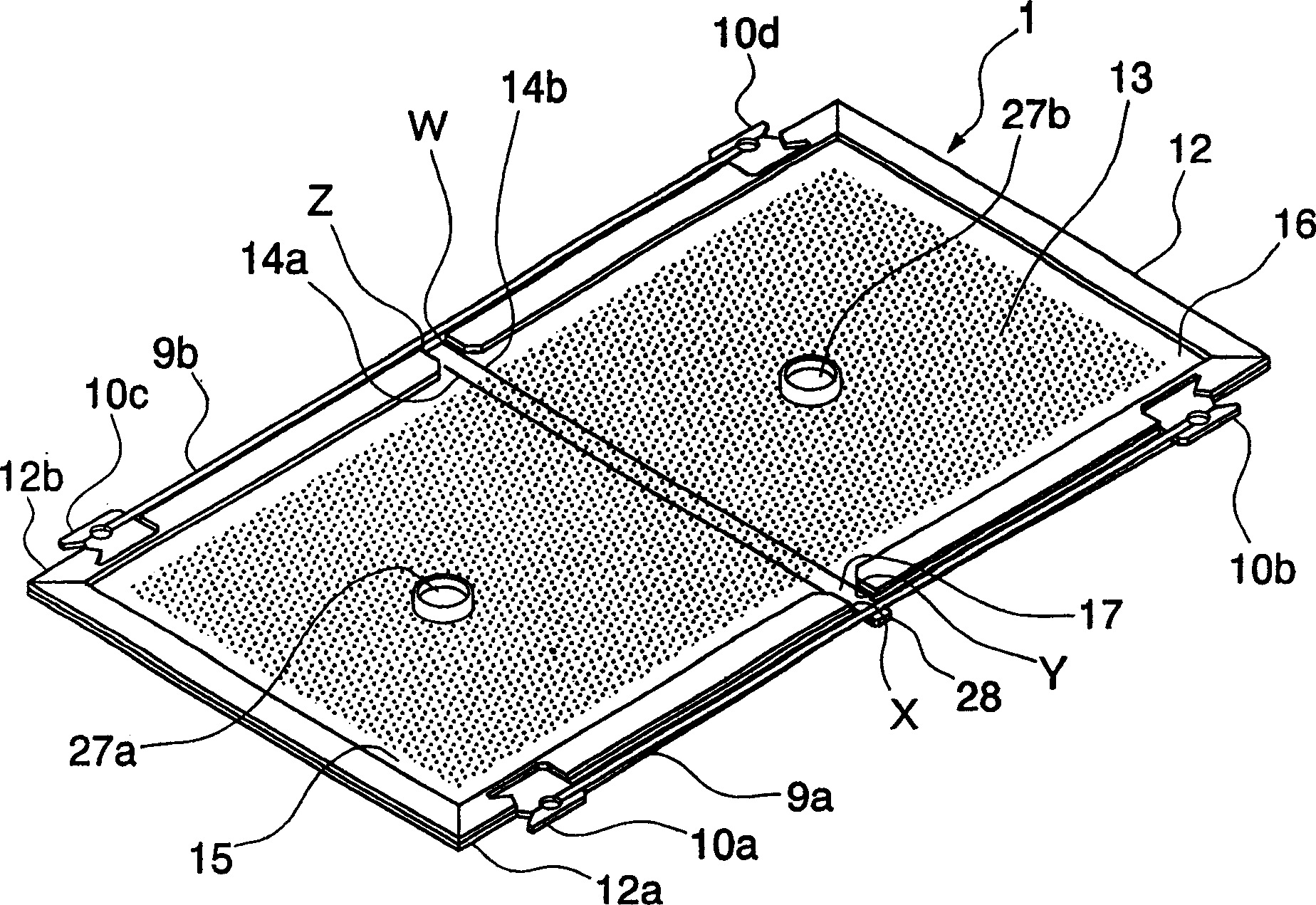 Adhesion catching apparatus