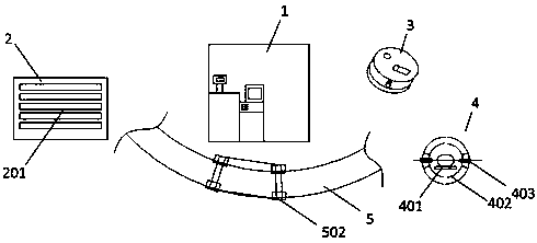 Intelligent drug delivery device for neurosurgery nursing