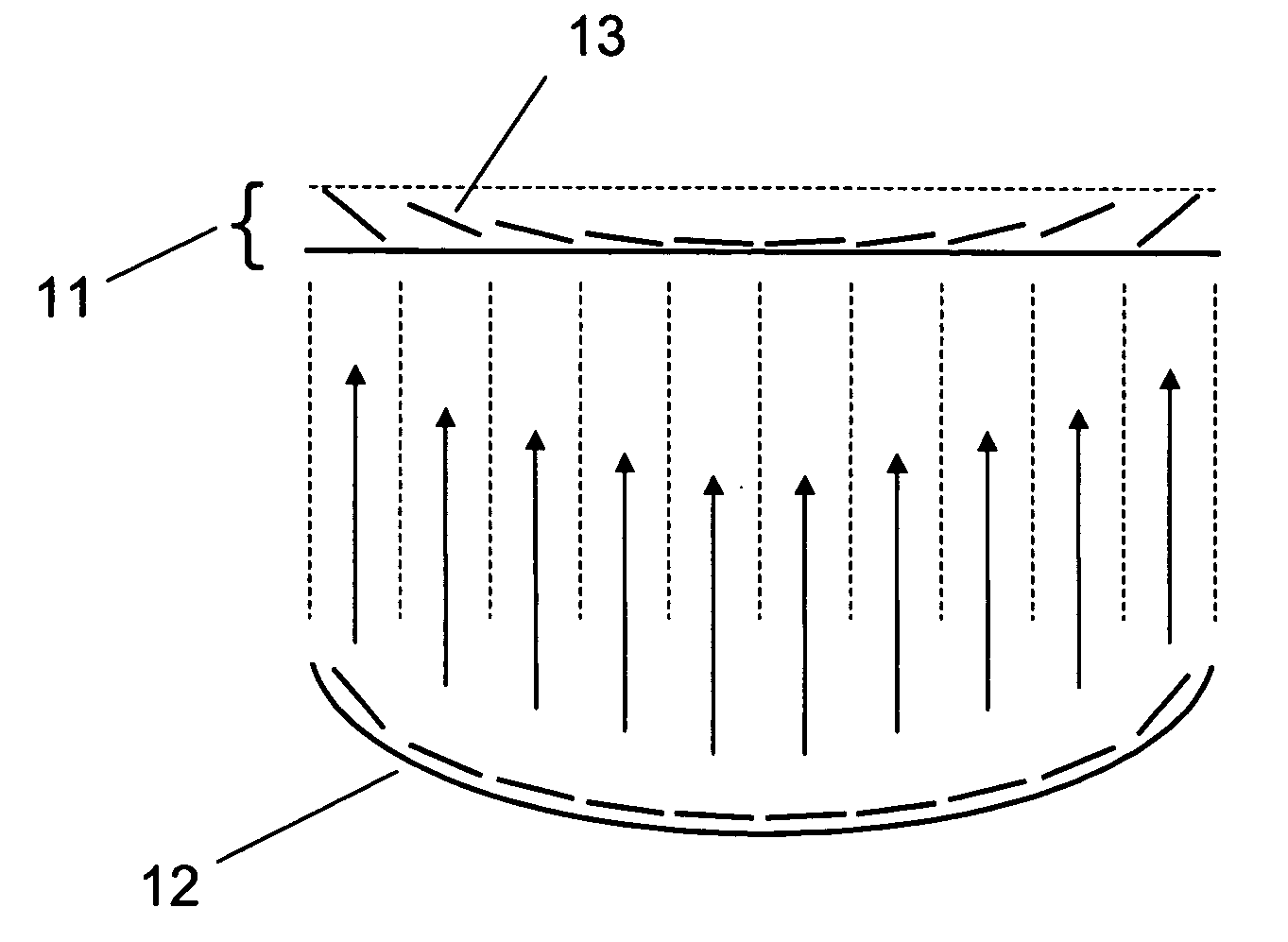 Variable focal length lens comprising micromirrors with two degrees of freedom rotation