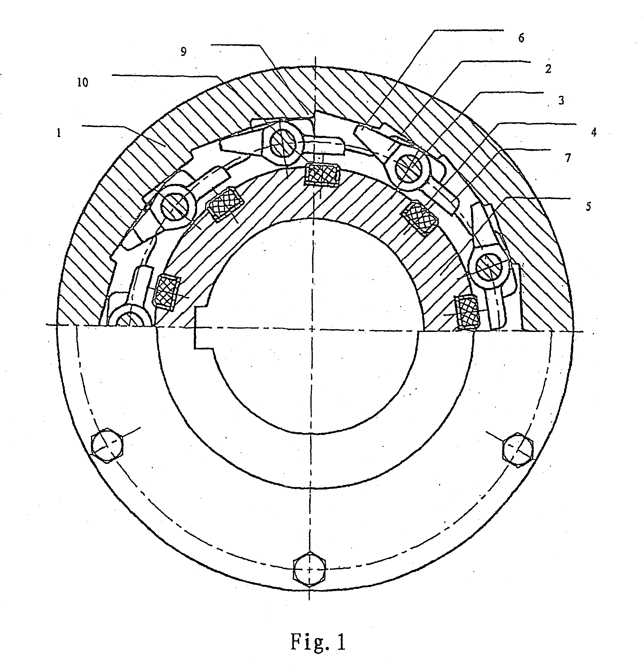 Overrunning clutch