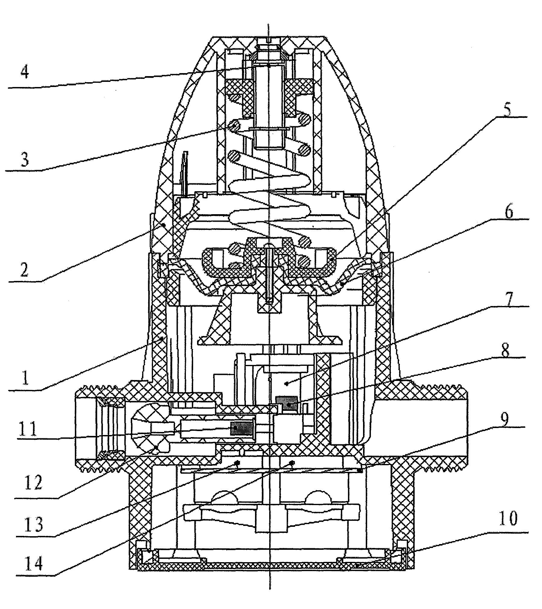 Novel electron pressure controller