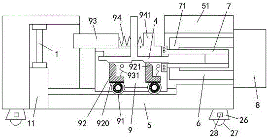 Movable loading device and application method thereof