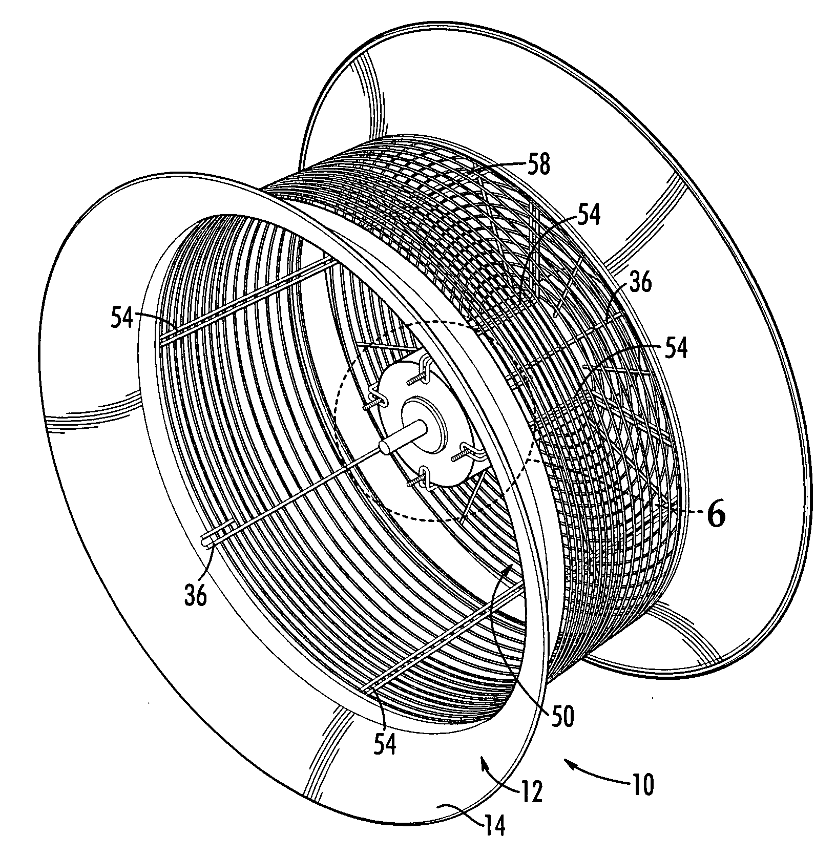 Venturi fan