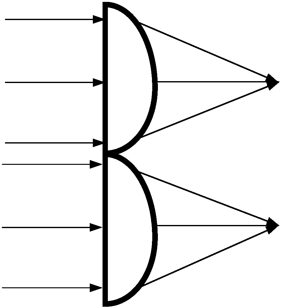 A total internal reflection microscopy method and device based on free-form surface shaping