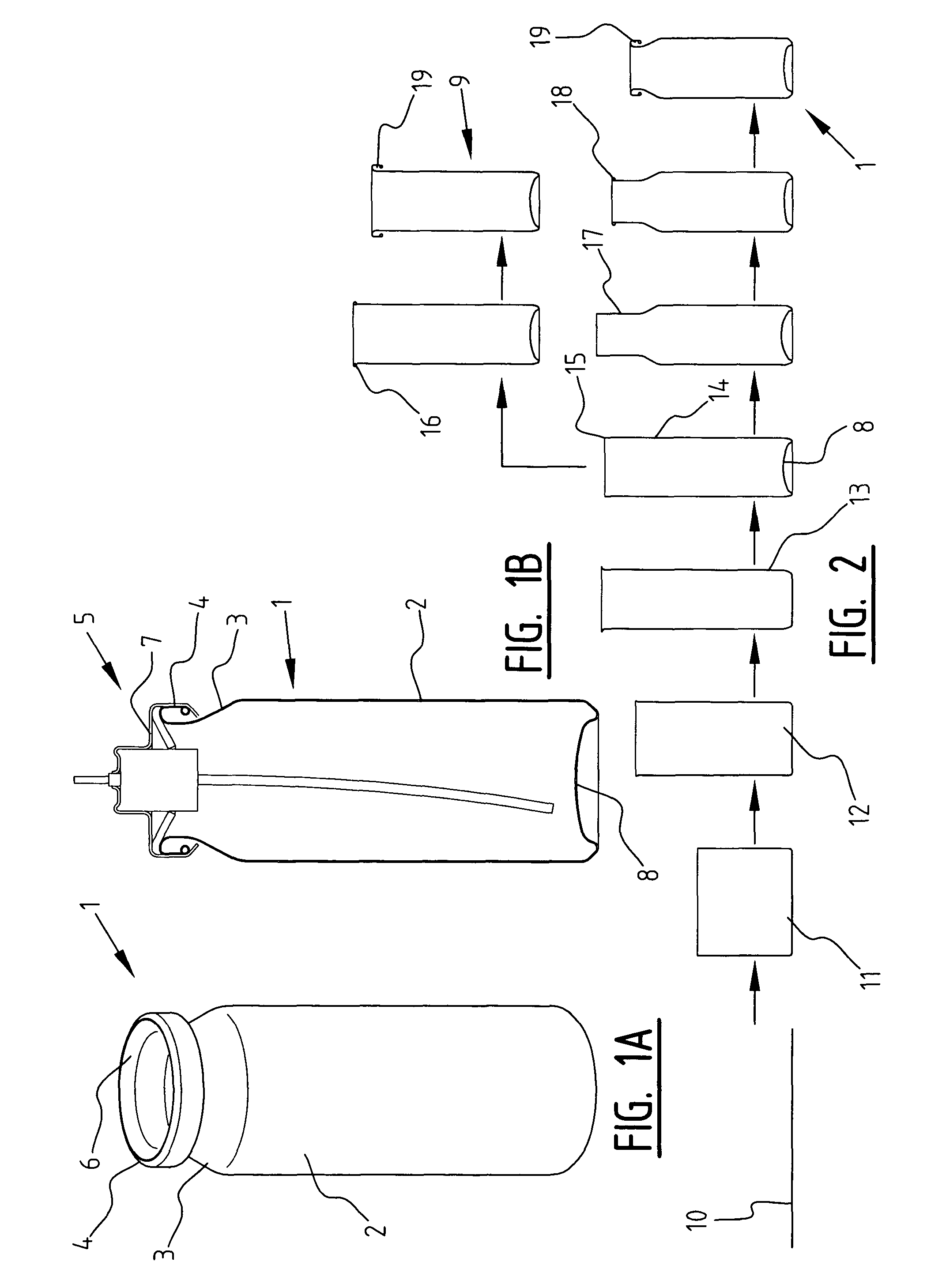 Method and apparatus for forming a steel pressure container, such steel pressure container and a preform therefor