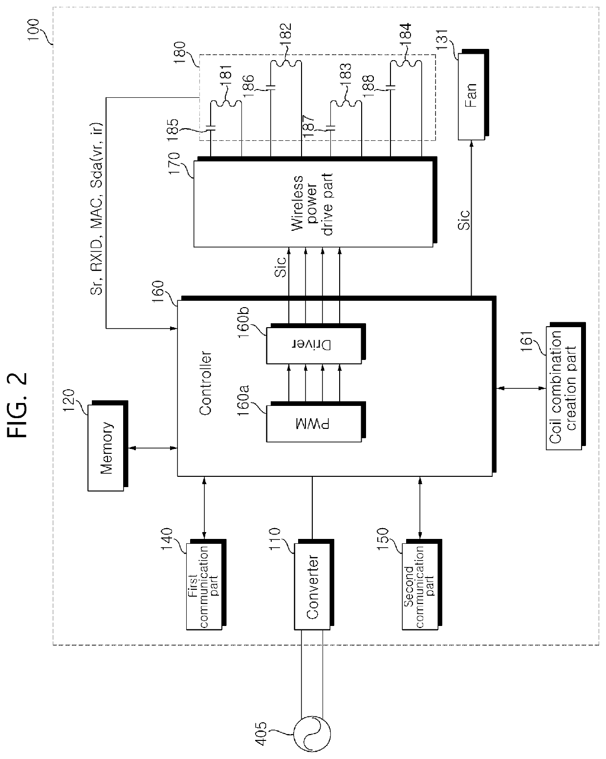 Wireless power transmitting device