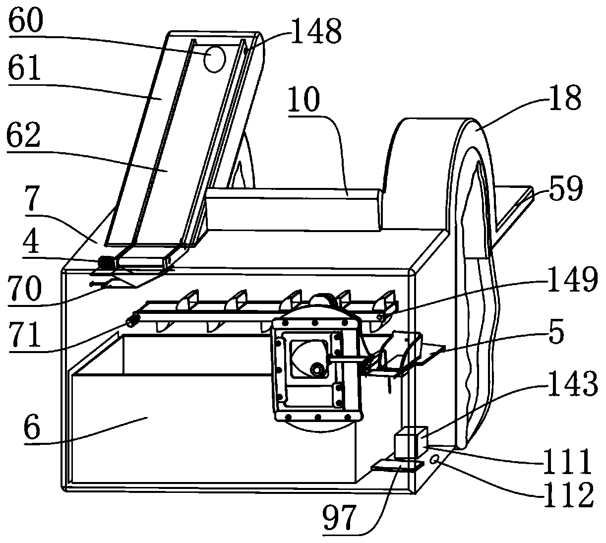 A kind of toon non-destructive full picking and binding light carrying device