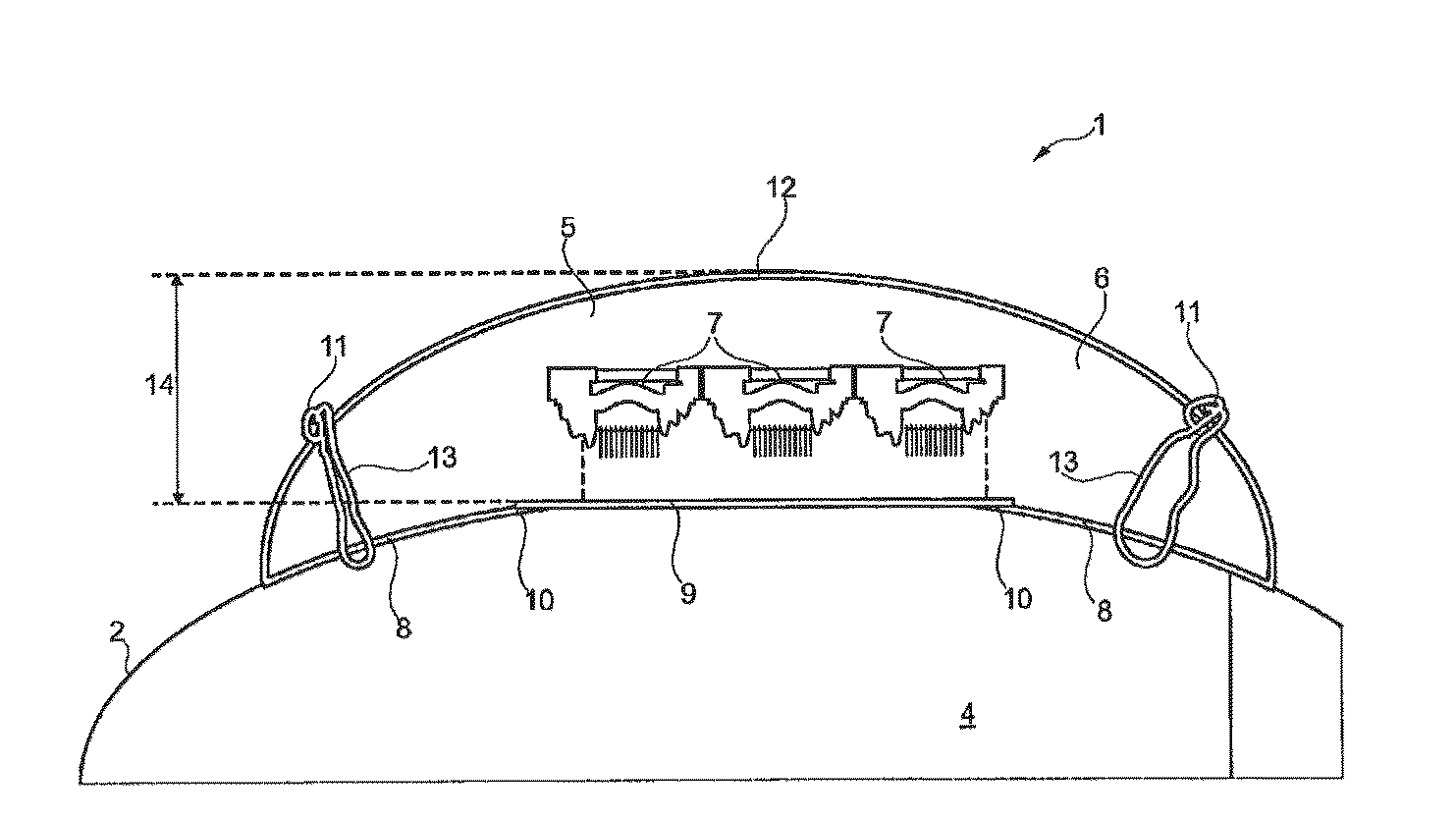 Sclera sensor