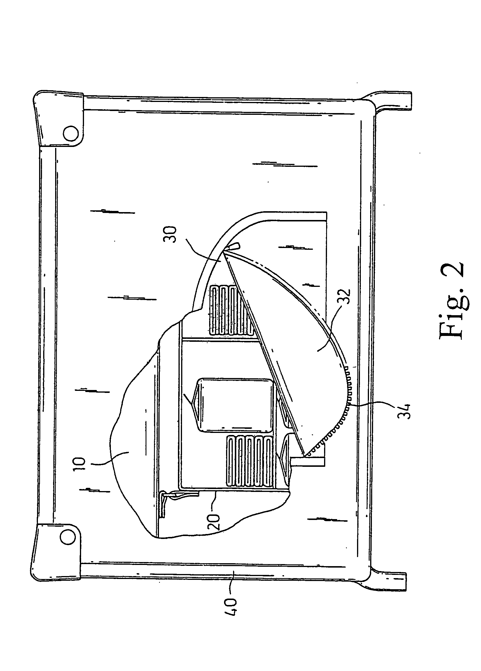 Bassinet having an accommodating space