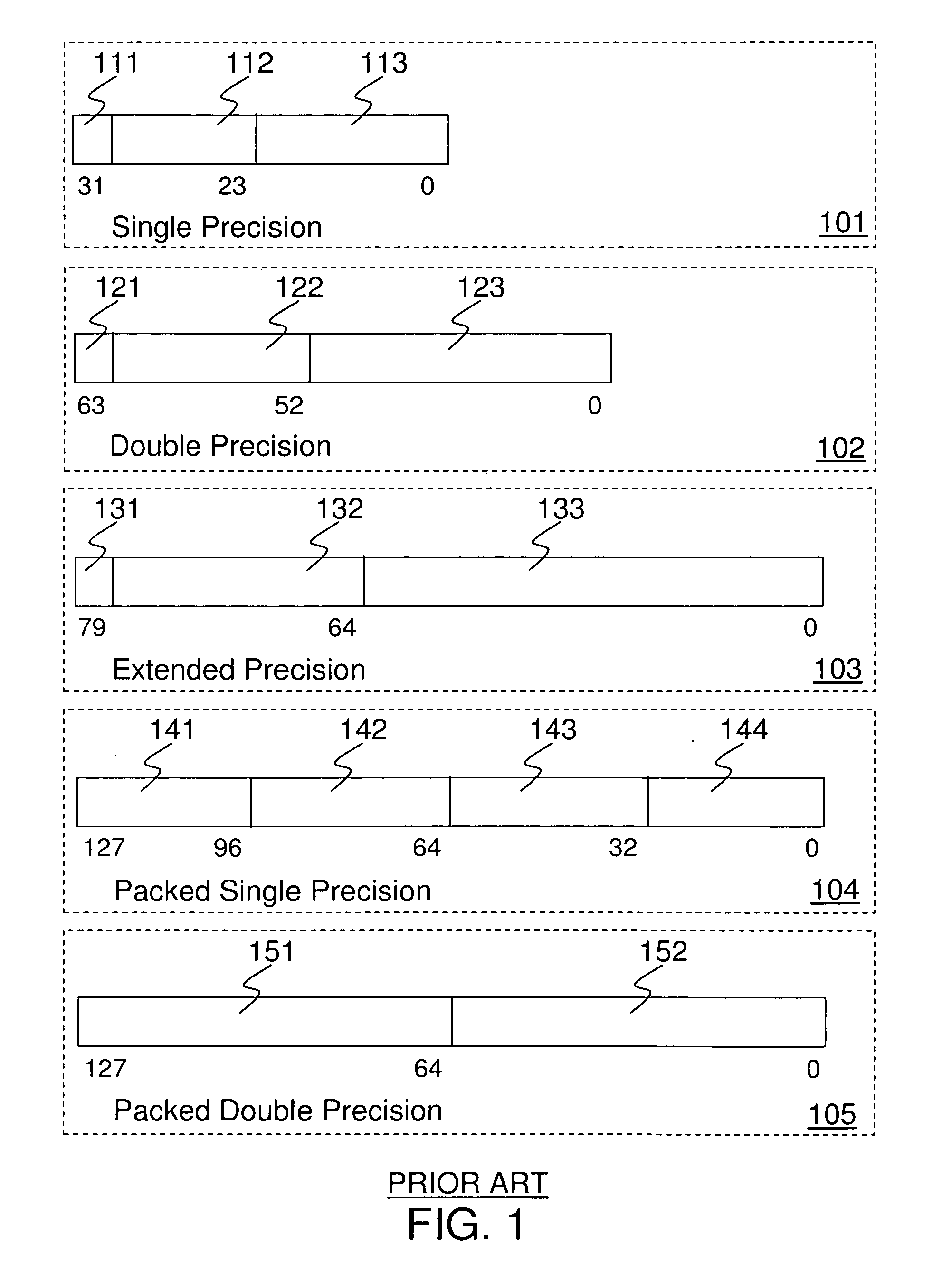 Efficient parallel floating point exception handling in a processor