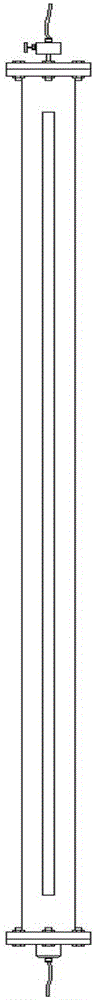 Device for researching carbon dioxide diffusion front edge and method of device