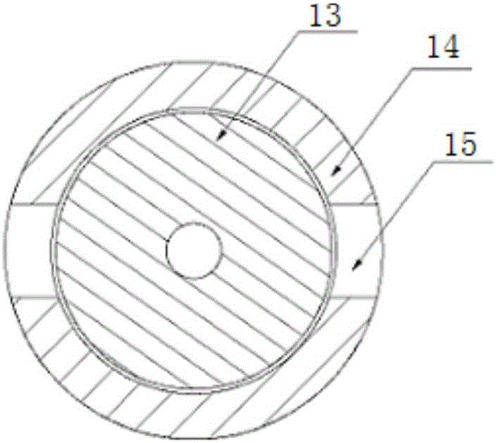 Device for researching carbon dioxide diffusion front edge and method of device