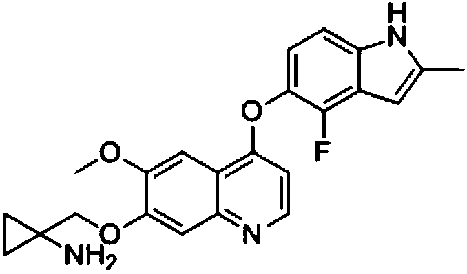 Method for synthesizing anlotinib and hydrochloride thereof