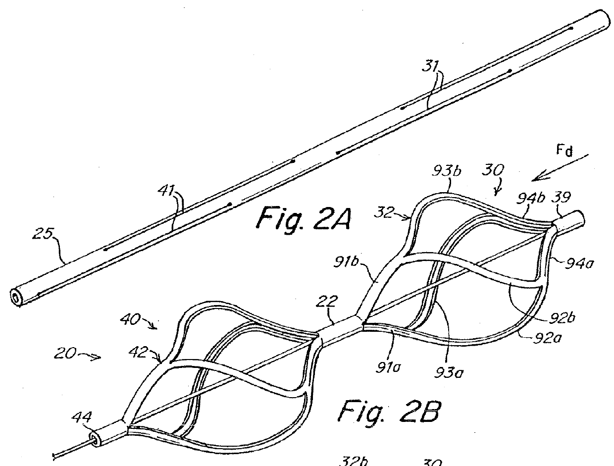 Patent foramen ovale (PFO) closure device with linearly elongating petals