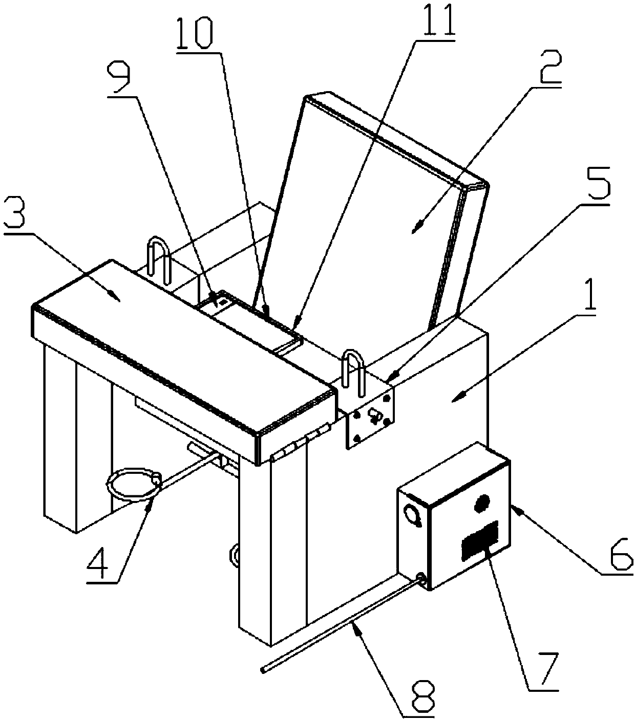 Multifunctional interrogating chair