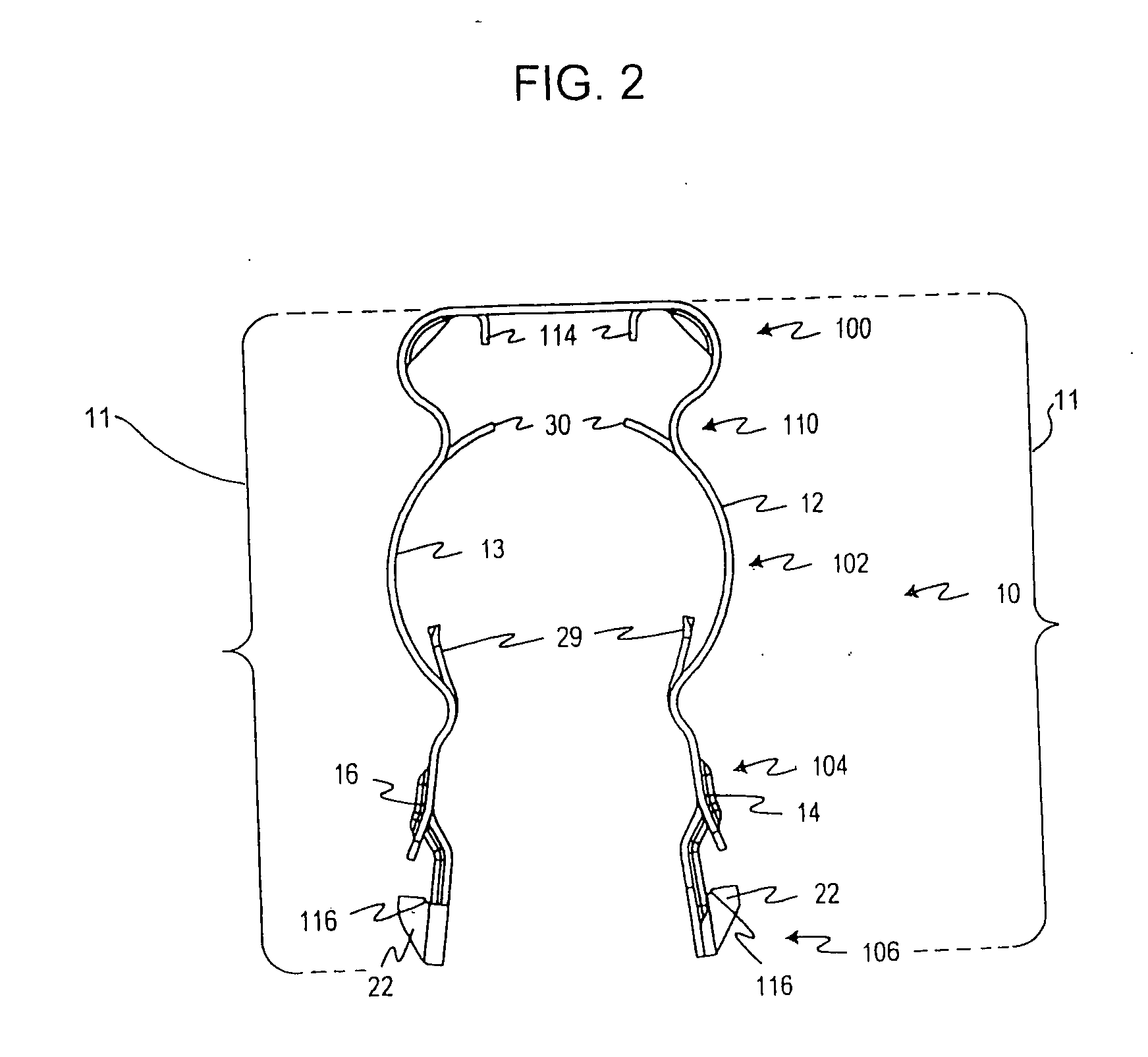 Stackable transmission line hanger