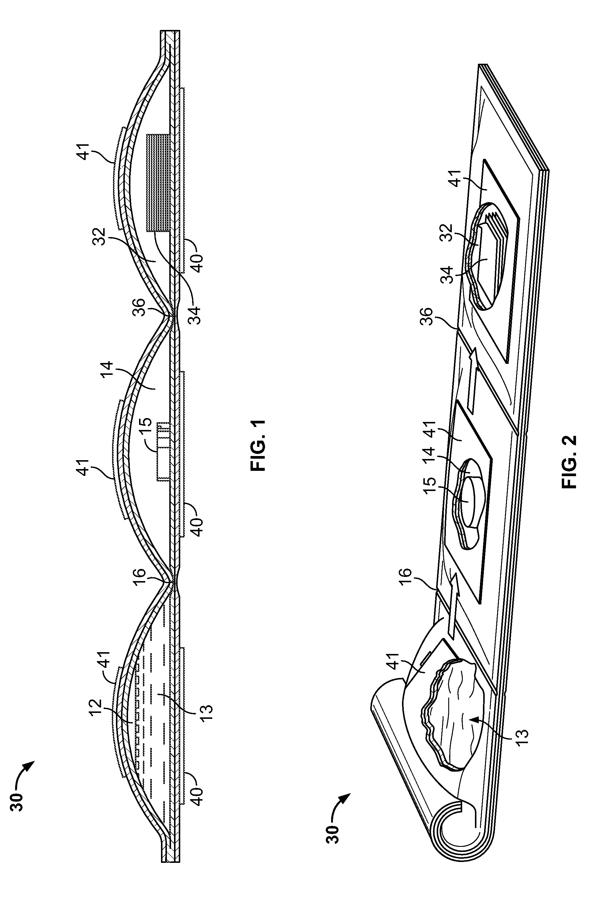 Hydrogen peroxide point-of-use wipers