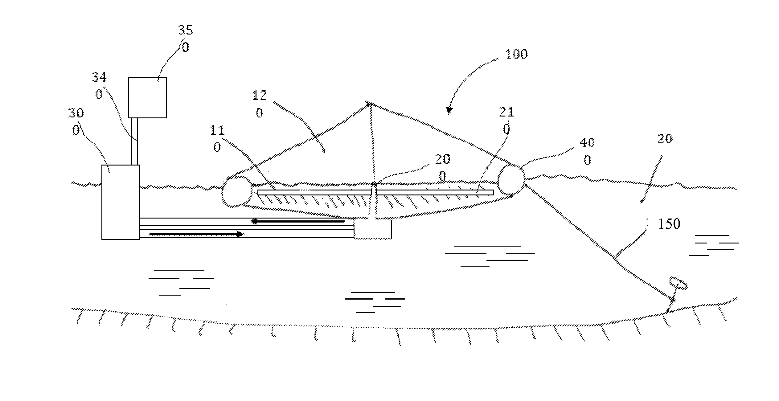 Outdoor cultivator for photosynthetic microorganisms