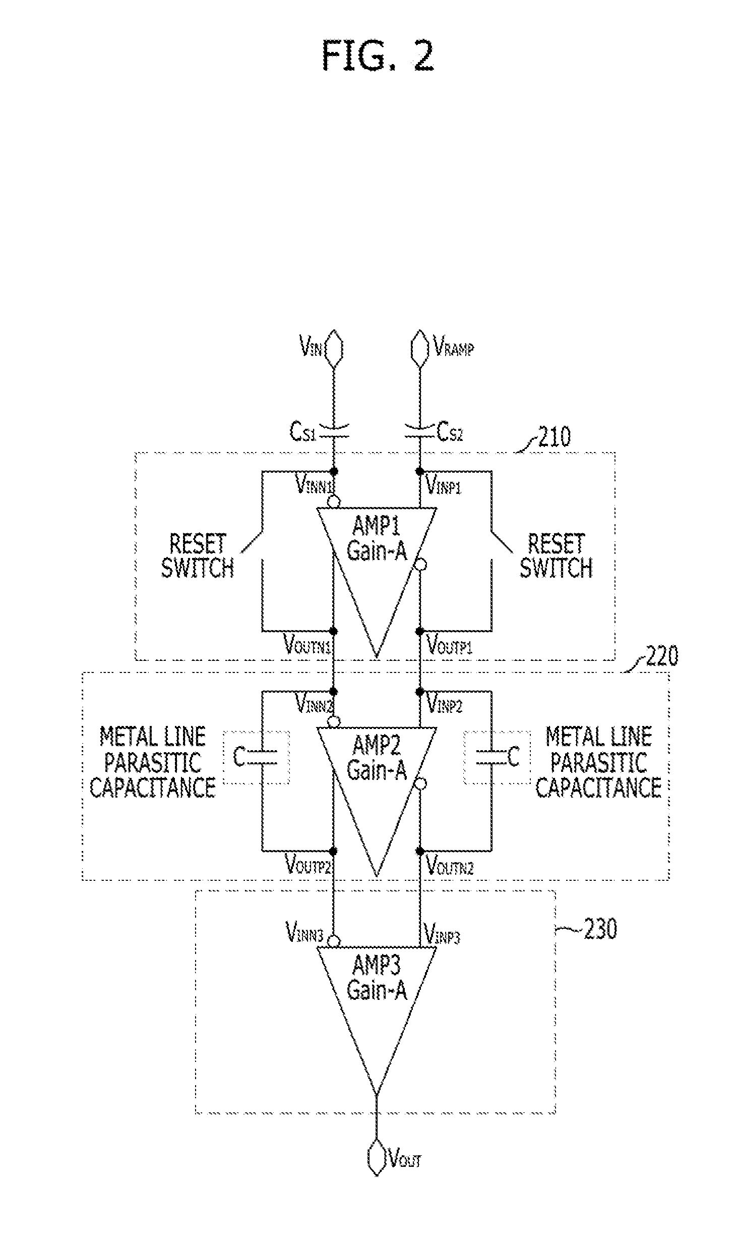 Method for reducing noise using layout scheme and comparing device