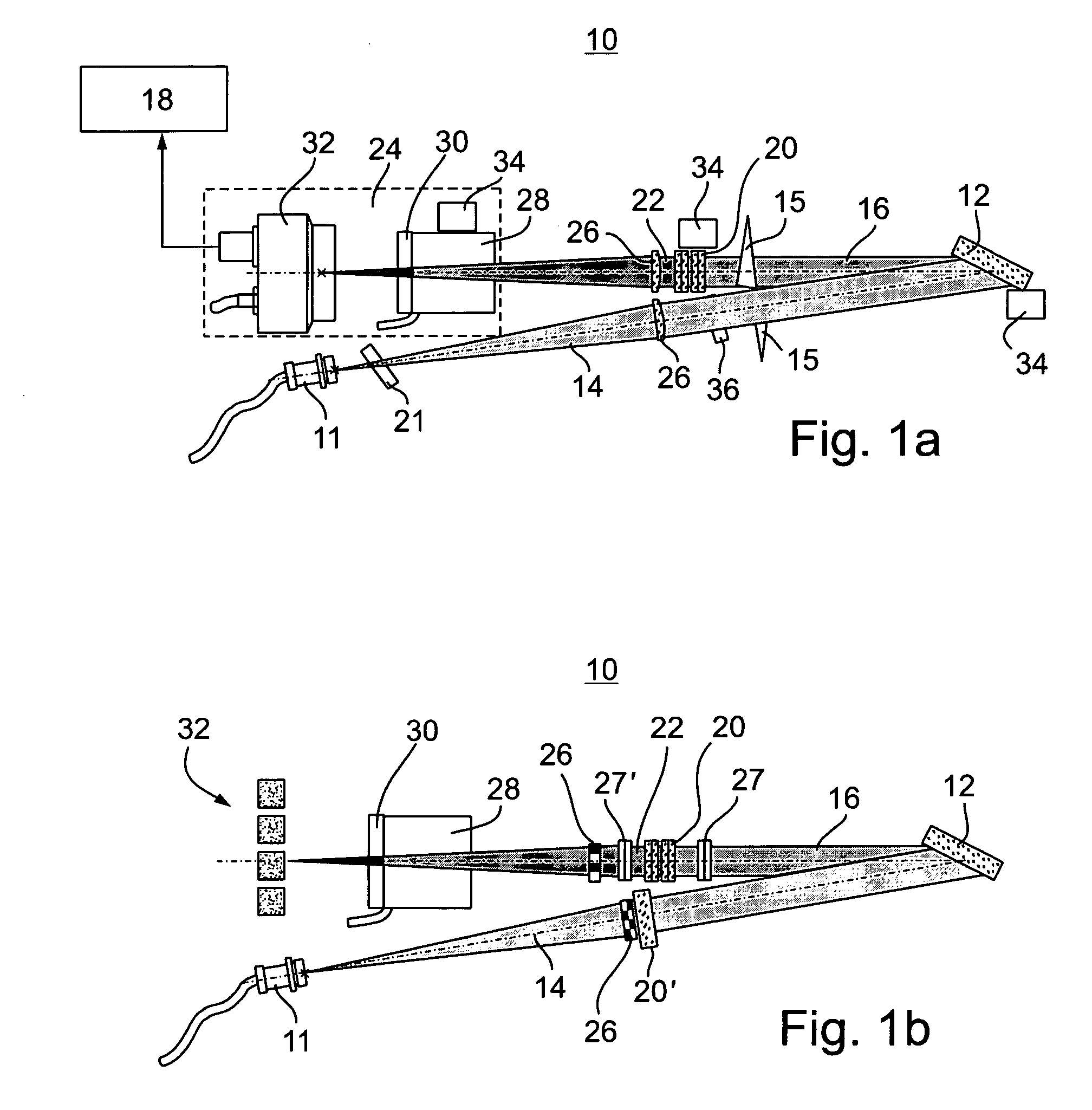 Crystal grating apparatus