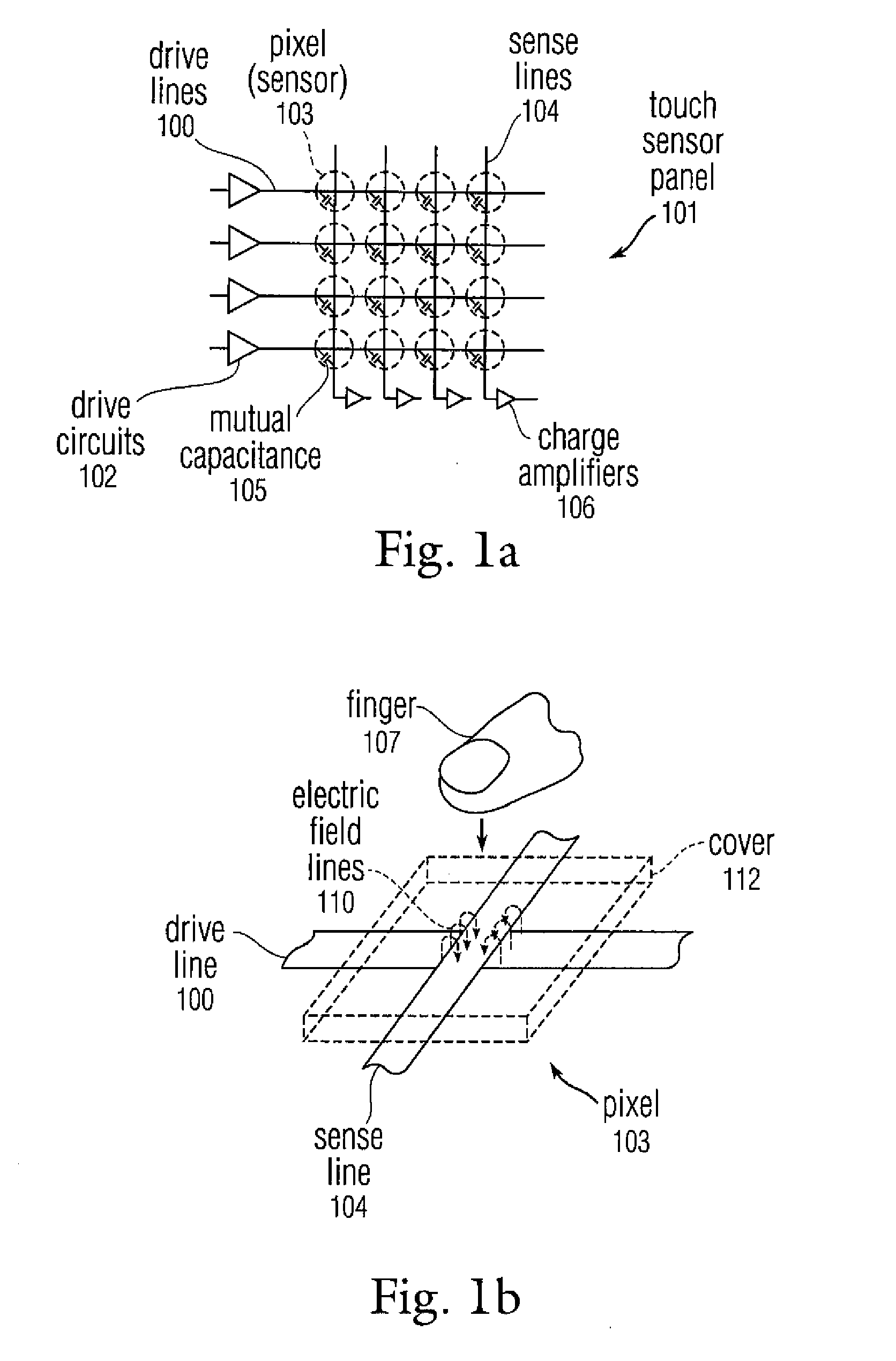 Negative pixel compensation