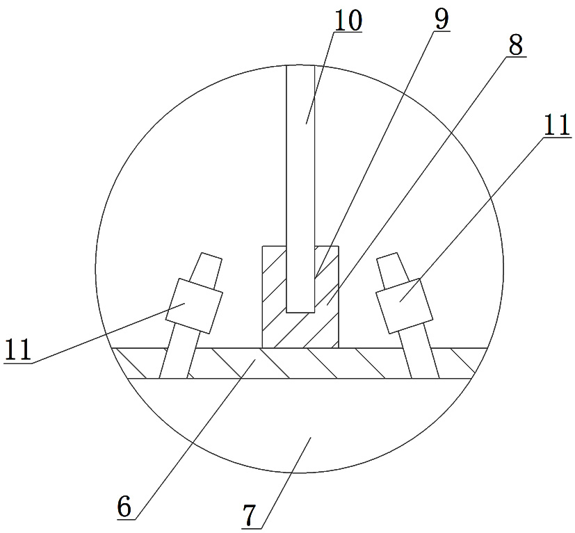 Etching solution recycling device and utilization method thereof