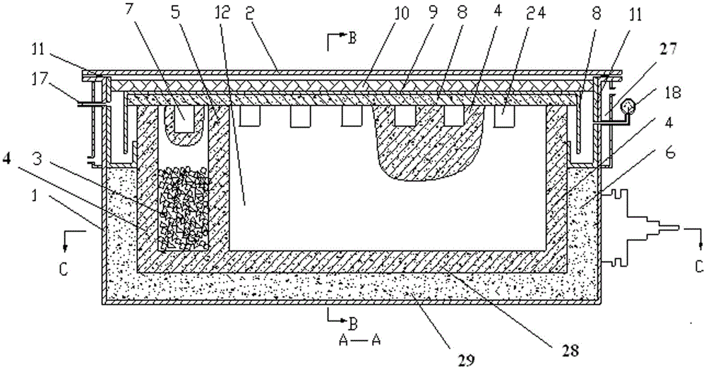 Device for treating and recycling aluminum electrolysis solid waste