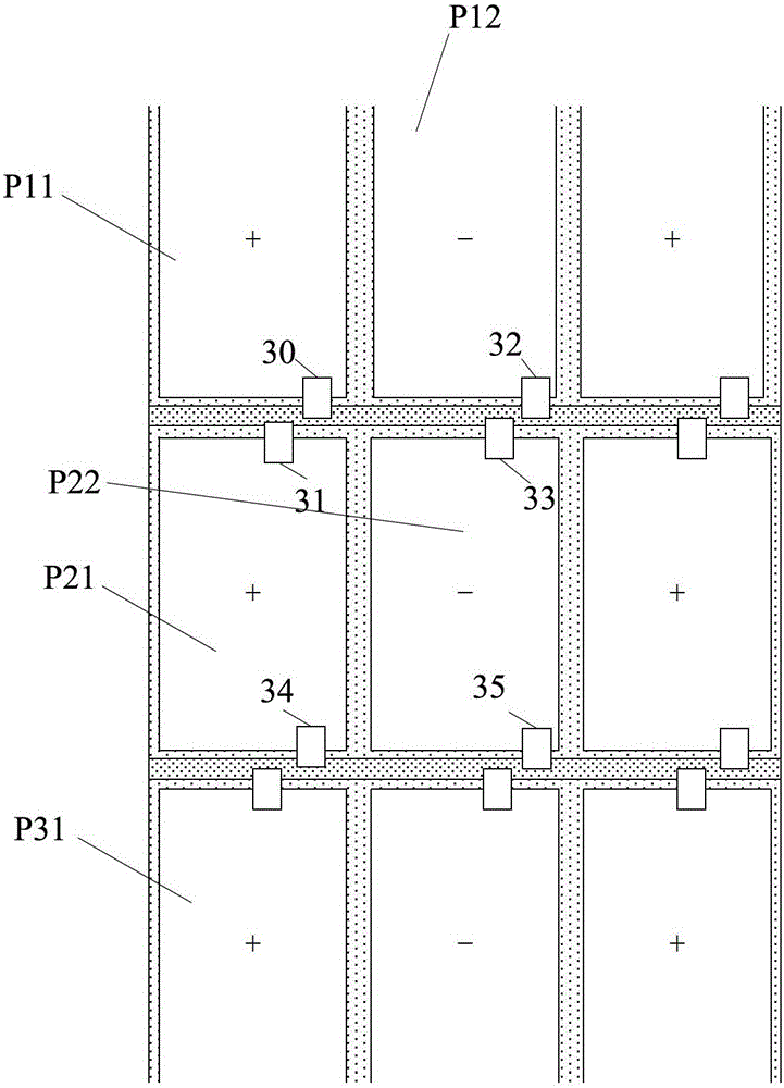 Array substrates, display devices, electronic devices