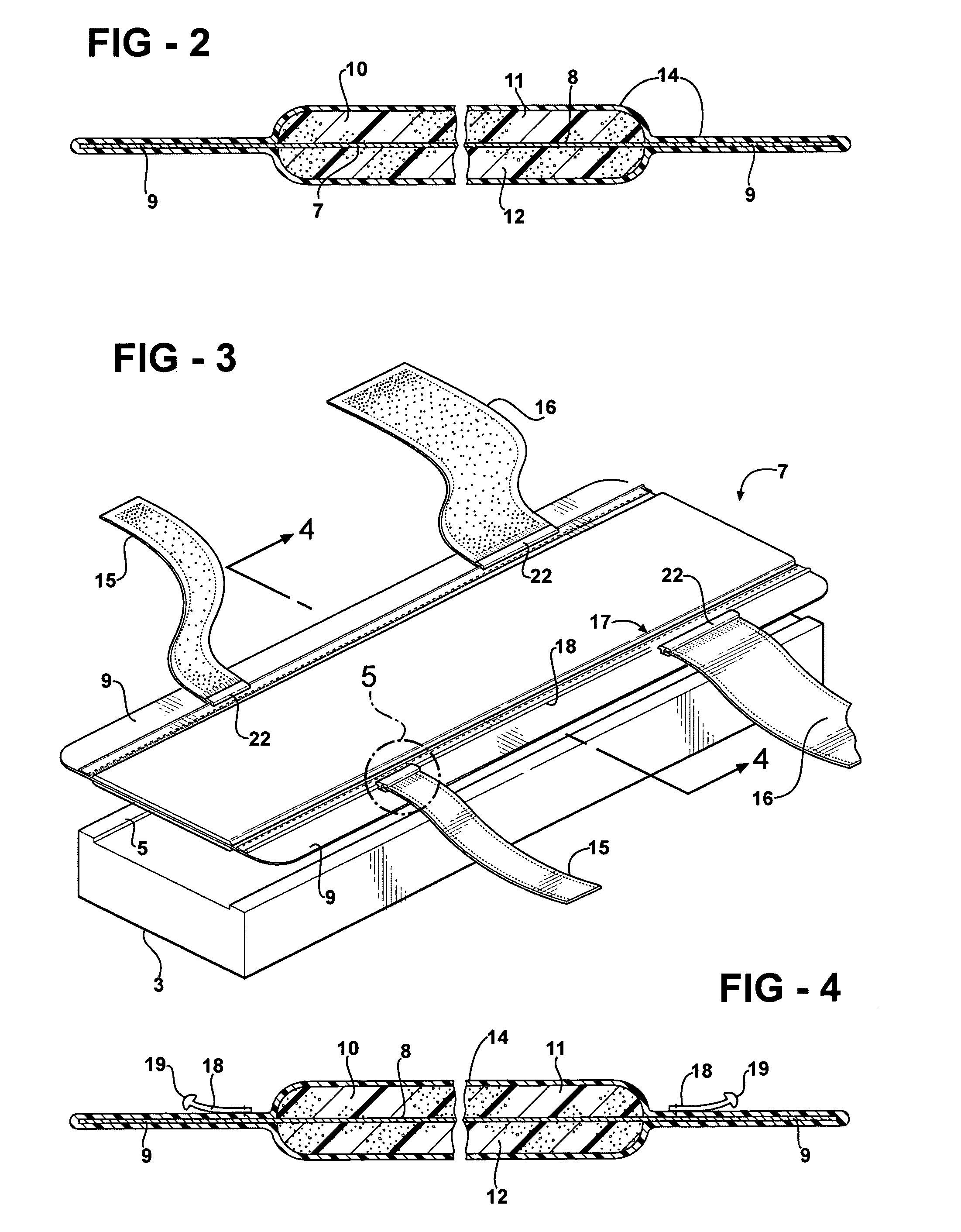 Imaging table protective cover