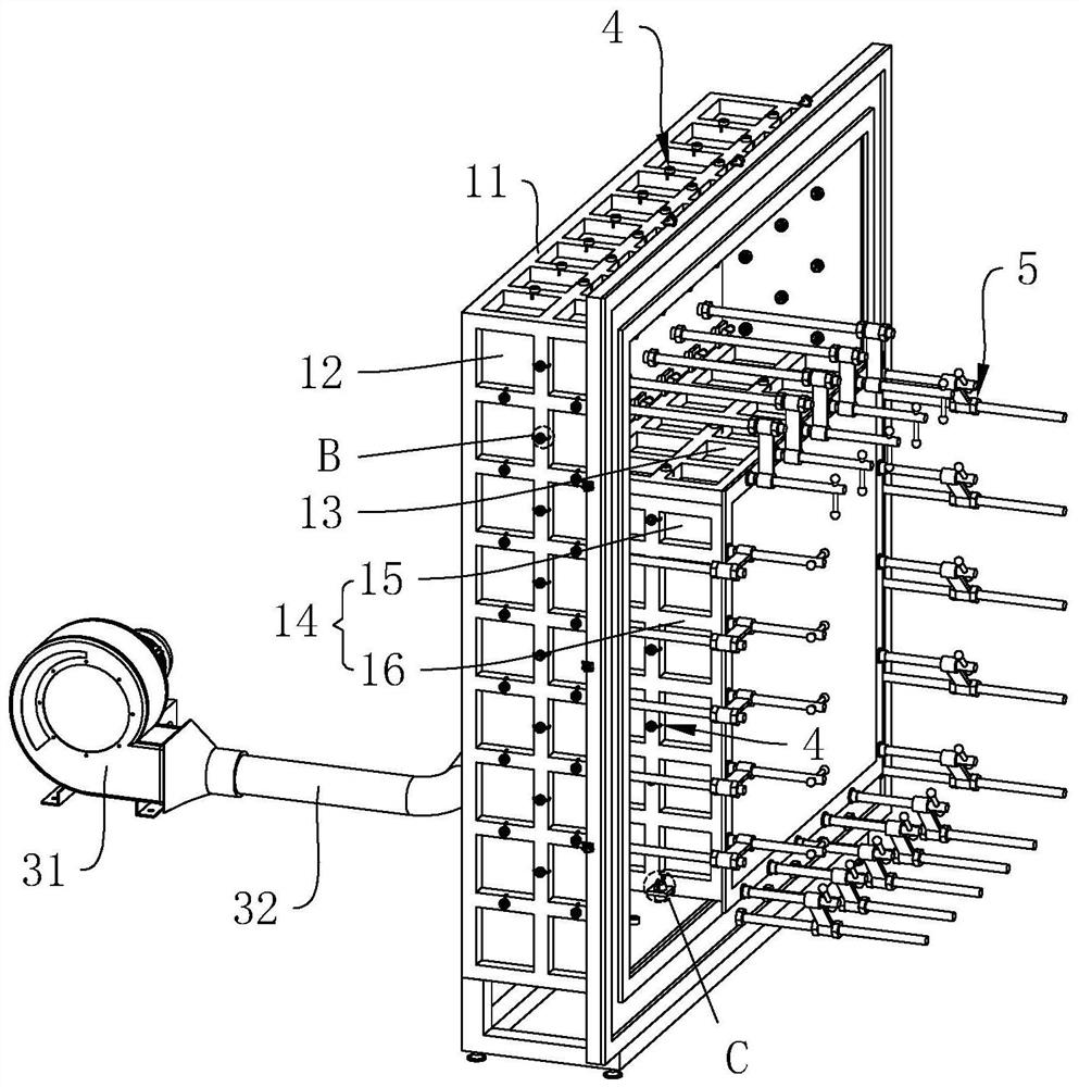 Door and window physical performance detection equipment