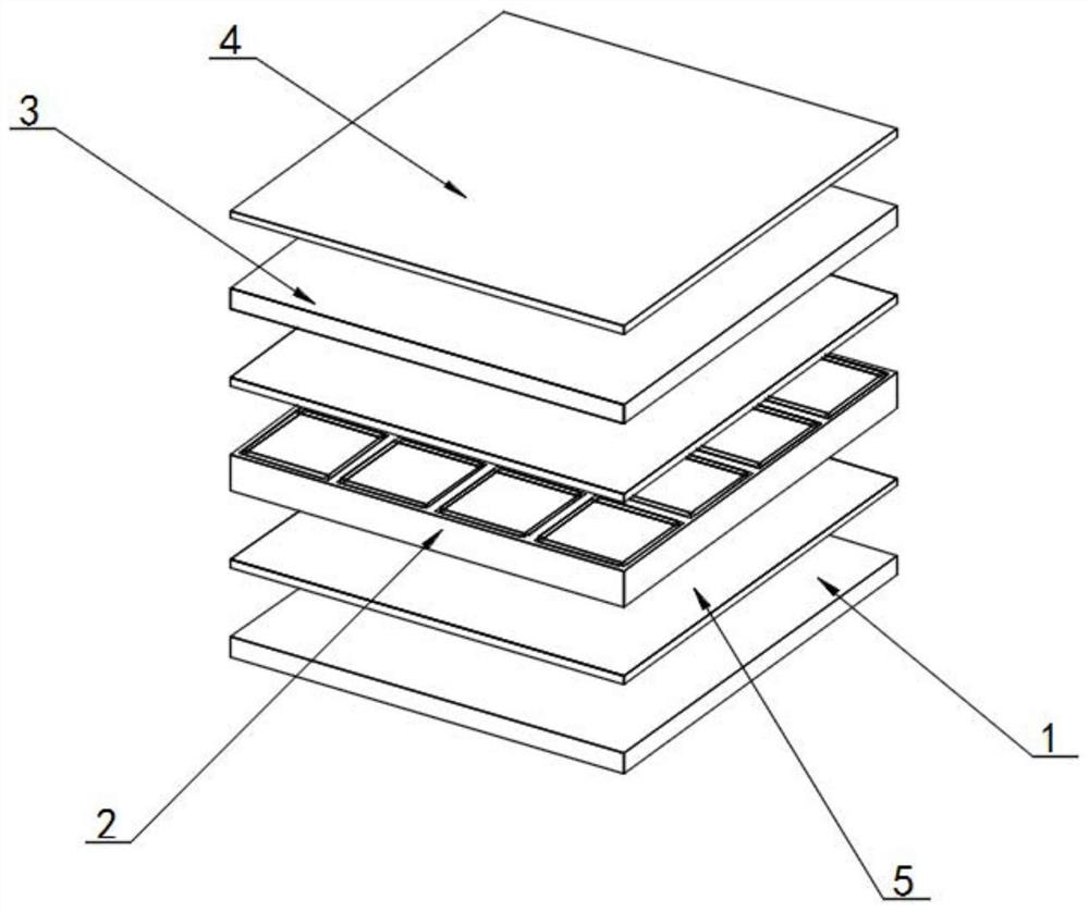 Environment-friendly formaldehyde-free flame-retardant plywood and preparation process thereof