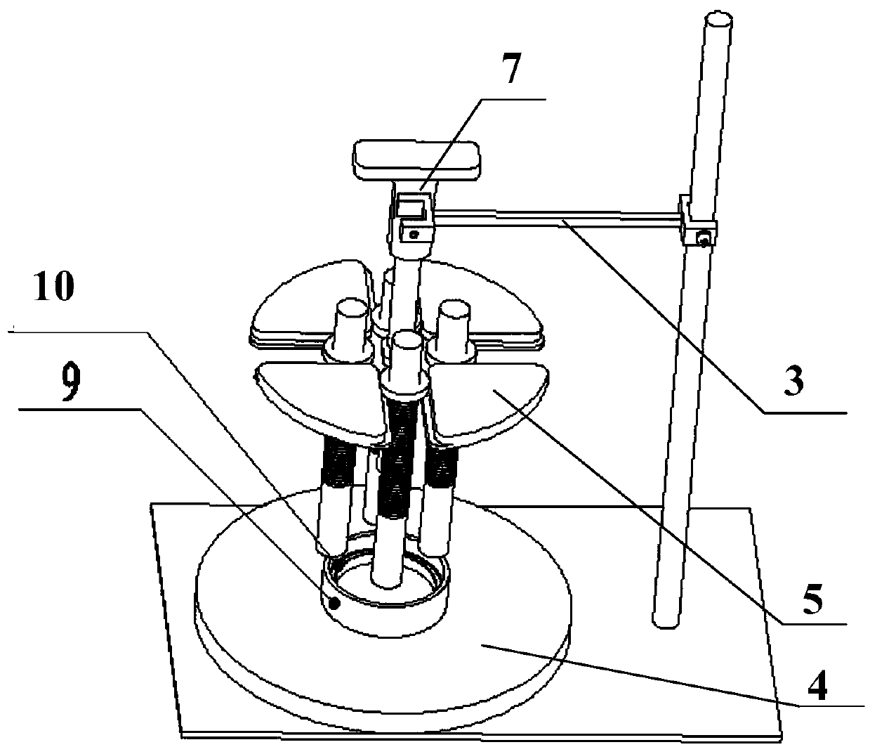 Intelligent glue curing instrument for multiple types of gyroscopes