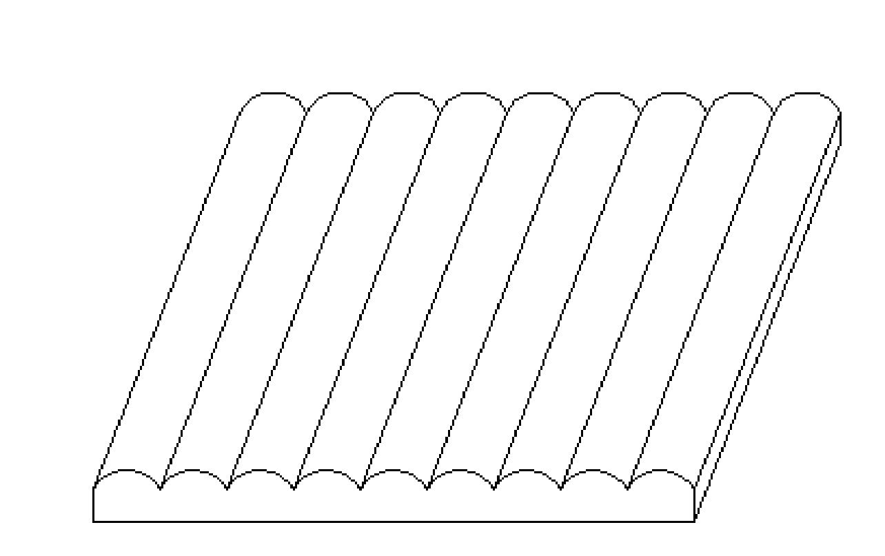 Optical grating counterpoint splicing method