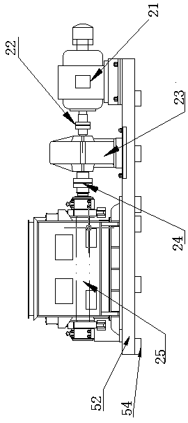 Multifunctional automatic material feeding crushing device