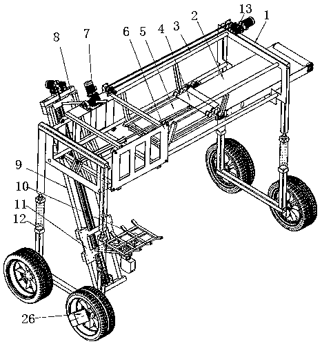 Automatic truck loading machine