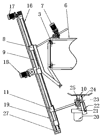 Automatic truck loading machine