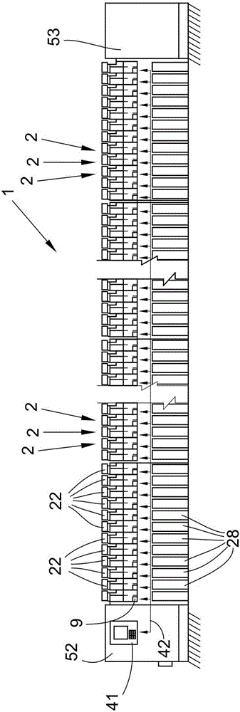 Semi-automatic opening rotor spinning machine