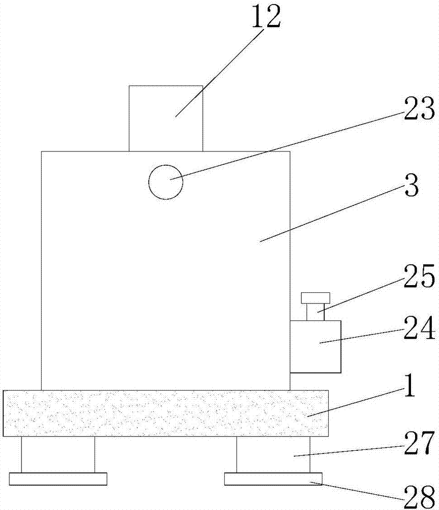 Novel automatically-controlled concrete mixer building device