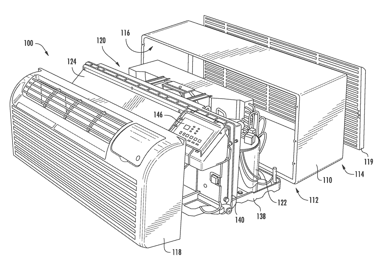 Packaged terminal air conditioner unit