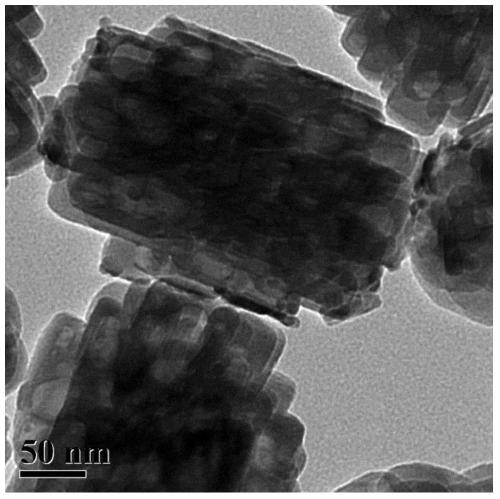 Surface amphiphilic nanocomposite nickel cobalt iron sulfide catalyst and its preparation method and application