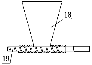 Interval flower color dovetail groove pipe head sucking pipe machining production line