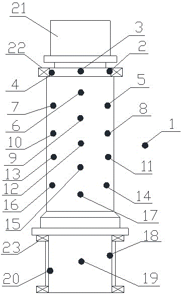 Numerical control machine tool thermal error compensating method